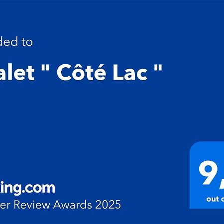 Chalet " Cote Lac " Касте Екстер'єр фото